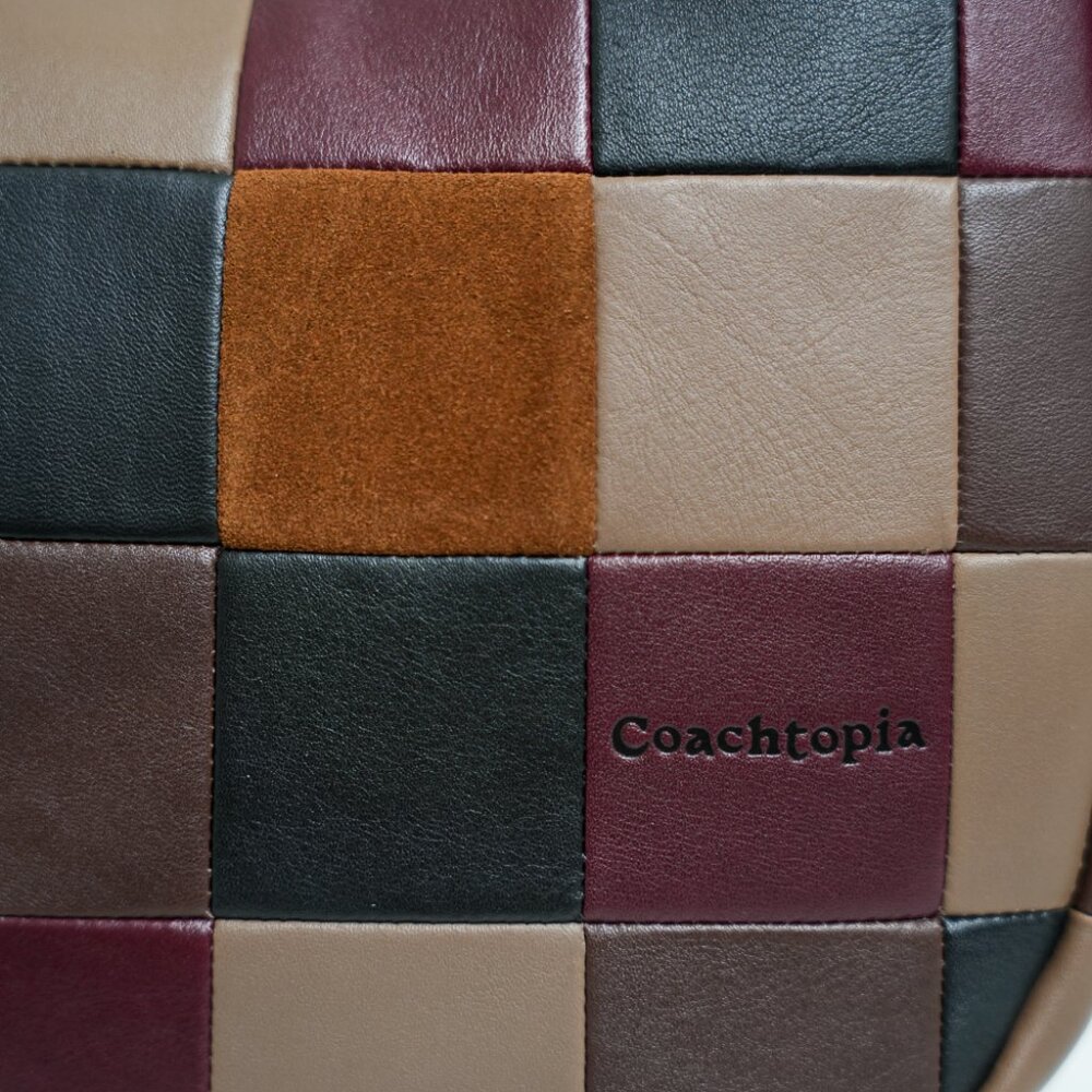 Coach Coachtopia CCX57 Alter/Ego Crescent Shoulder Bag In Suede & Leather *RARE* - Picture 5 of 15